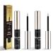 Cuckoo Magnetic Eyeliner Black Eyeliner Natural Look,Waterproof and Smudge Resistant Magnetic Liner 2 X 5ML / Two tubes 2 Bottle Magnetic Eyeliner