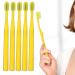 5-Piece Yellow Braces Care Set | Soft & V-Shaped Orthodontic Toothbrush | Interdental Brush for Effective Dental Hygiene - Buy Online on SooperMarket.com