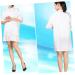 minkissy Clothes Hair dye Clothes Work Clothes Mens Tank Tops thobes for Men Custom Barber Jackets Chef Coat Jacket Clothes Hair Dye Hair Treatment Breathable Cloak Apron Apron - Buy Online on SooperMarket.com