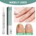 4-Piece Nail Care Pen Set with Tea Tree Oil Vitamin E & Aloe Vera - Well-Groomed Fingernails & Toenails - Includes Nail File - Green - Buy Online on SooperMarket.com