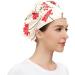 MUKJHOI Adjustable Flower Leaves Working Cap for Women Men - Sweatband Bouffant Hat - Buy Online on SooperMarket.com