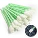50 pieces of foam cleaning cotton swabs reusable foam cleaning rectangular cotton swabs for inkjet printers print head camera optical lens cleaning sticks