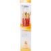 Synthetic White Taklon Brush Set - 5 Pack | High Quality Value Brushes - Buy Online on SooperMarket.com