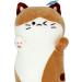 Vintoys Sleeping Cat Long Hugging Pillow 26 Brown Stuffed Animal Plush Toy - Buy Online on SooperMarket.com