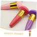PLAFOPE Beauty Egg Brush Pen Makeup Powder Puff Makeup Sponges for Blending Make up Sponges for Face Cosmetic Sponge Foundation Sponge Brush Makeup Sponge with Handle Blending Sponges - Buy Online on SooperMarket.com