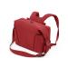 Stokke Xplory x wrap pocket - wearing option as a shoulder bag or backpack - including foldable wrappering & bag bag - Upf 50+ water -repellent easy to clean Ruby Red