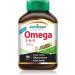 Jamieson NFA Omega 3-6-9 180 Softgels & Chewable Vitamin C 500 mg - White Juicy Peach Flavour 120 Count (Pack of 1) SUPPLEMENT + VITAMIN 9221 - Buy Online on SooperMarket.com