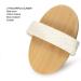 Body Massage Brush - Handheld Natural Wood Scrubber for Smooth Skin & Anti-Cellulite | Best Hair & Muscle Massager - Buy Online on SooperMarket.com