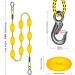 SELEWARE 65ft Boating Tow Rope for 1-4 Rider Tubes | Stainless Steel Hooks & Floats | Water Sports Essential - Buy Online on SooperMarket.com