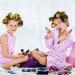 Jumbo Hair Rollers Set Hair Rollers Self Grip Curlers For Long Hair No Heat Curlers Heatless Hair Rollers With Clips & Comb 24 Packs (Yellow 24Pcs) - Buy Online on SooperMarket.com