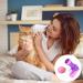 XPJBKC Plush Ball Shooting Gun for Cats Cat Ball Toy Launcher Interactive Cat Toys Balls Cat Toy Launch Gun with 100 Pcs Balls for Indoor Pet Playing Exercise Chasing Training Hunting Purple - Buy Online on SooperMarket.com