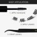 Pro Lash Starter Kit - Soft & Comfortable Mega Volume Lash Extensions with Tweezers Pro Lock Adhesive & Remover - Lasts Up to 10 Days - Buy Online on SooperMarket.com