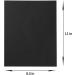 20 Sheets Colored Thick Paper Cardstock Blank for DIY Crafts Cards Making  Invitations  Scrapbook Supplies (Black  8.5 x 11 inches) Black 8.5 x 11 inches - Buy Online on SooperMarket.com