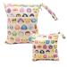 Egurs diaper bag for on the go Wetbag 1 piece large + 1 piece medium animal head