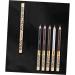 MUSISALY 2pcs Long Lasting Eyebrow Pencils Eye Brow Pencils for Women Leopard Eyebrow Brush for Women Wooden 1 count (Pack of 1) Brown - Buy Online on SooperMarket.com