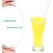 Dakoufish 11 inch Reusable Tritan Plastic Straws with Collapsible Storage Box & Cleaning Brush for 24 oz 30 oz 40oz Jars/Tumblers Pack of 3sets Clear 11 Inch straws and box (3sets) - Buy Online on SooperMarket.com