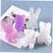 Operitacx 3 Pcs Table Silicone Mold Silicone Molds Easter Resin Molds Crafts Casting Mold Rabbit Candle 3d Whitex3pcs 7.65X9.5CMx3pcs - Buy Online on SooperMarket.com
