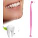 AWHAO Dual-Ended Pet Dental Brush for Cats and Dogs - Easy Clean Design Pink - Buy Online on SooperMarket.com