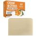 Cedar & Citrus Natural Soap 4oz Scented Bar Soap Fresh Manly Smelling Clear Skin Face Cleanser & Cleansing Body Wash Soap Bar Cedar Citrus Soap Skincare for Every Man Made in the USA