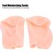 Moisturizing Silicone Socks & Gel Heel Protectors for Blisters Cracked Feet & Plantar Fasciitis International Shipping Available - Buy Online on SooperMarket.com