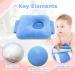 Shop G Tube Tummy Time Pillow & Feeding Tube Belt - Adjustable Soft Pad for Infants & Children | Comfort & Port Covers - Buy Online on SooperMarket.com