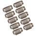 20pcs Weft Clips Wig Clips Hair Clips Weft Hair Extension - Brown