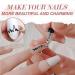 1/4pcs Nail Art Painting Pen Set - Quick Dry Acrylic Graffiti Pens for DIY Nail Beauty - 1mm Tip for Acrylic Natural & Gel Nails (4 Colors) - Buy Online on SooperMarket.com