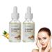 2Pcs 2023 New Turmeric Dark Spot Corrector Serum  Turmeric Repair Face Serum  Skin Care Moisturizing Repair Serum  Bright Skin Dark Spot Corrector Face Whitening Serum (60ml)