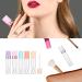 CAIYA 12Pcs Lip Gloss Tubes 6.4ml Empty Containers for DIY Lip Gloss - Pink Rose Gold | Refillable Lipstick Tubes with Rubber Stoppers - Buy Online on SooperMarket.com