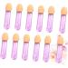 Baluue 100pcs Eyeshadow Brush Kit Beauty Sponge Women Eyeshadow Applicator Makeup Eye Sponge Violet 3.6X1.2 cm Violet - Buy Online on SooperMarket.com