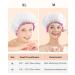 Buy Mikimini White Shower Hood 2-Pack - Waterproof & Reusable Bathing Hair Caps | Soft Cute Light-Resistant | Medium White & Pink Lace - Buy Online on SooperMarket.com