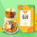 Fatty Sea Tea 150g Health Care Tea Combination Scented Tea Siraitia Honeysuckle Licorice Stay Up Late Substitute Tea People with Throat Discomfort (150g(10g*15 bags))