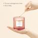 La Jolie Muse Damascen Rose Fragrance Candle - 75 Hours of Aromatic Bliss Natural Wax & Floral Aroma - Perfect Gift for Women - 285g Rose Noir & Oud - Buy Online on SooperMarket.com