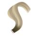 Youngsee Ombre Tape-In Extensions | Real Hair 55cm Dark Brown to Blonde 5 Pcs - Virgin Smooth Weft #4/7/80 - Buy Online on SooperMarket.com