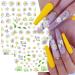 3D Small Daisy Nail Art Stickers - Spring/Summer Floral Design for DIY Acrylic Nails - Buy Online on SooperMarket.com