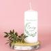 Striefchen Sponsor Candle - Personalized Gifts for Sponsors | Eucalyptus Wreath | International Shipping - Buy Online on SooperMarket.com