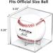 UV Protected Acrylic Baseball Display Case - Official Size Ball Holder - Memorabilia Storage Cube - Buy Online on SooperMarket.com