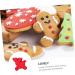 MAGICLULU 6 Pcs Baking Mold Silicone Candy Mold Candy Gummies Silicone Cake Mold Xmas Baking Xmas Silicone Gum Paste Molds Christmas Fondant Silica Gel Dessert Child Household - Buy Online on SooperMarket.com