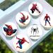 Pre-Cut Spider-man 1B Edible Stand up Wafer/Rice Paper Cupcake Cake Toppers Birthday Party Spiderman Decorations (24)