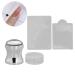 Silicone Nail Stamper - Transparent DIY Soft Nail Art Tool for Home & Salon Use | International Shipping Available - Buy Online on SooperMarket.com