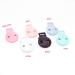 18pcs Round Plastic Pacifier Clip Clasps for DIY Soother Holder - Baby Accessories - Buy Online on SooperMarket.com