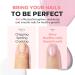 Modelones 8-in-1 Nail Care Treatment with Ridge Filling, Strengthener, Hardener, and Growth Base Coat - 15ml Glitter Pink - Buy Online on SooperMarket.com