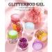 Knadgbft Eye Glitter Eyeshadow Hair Glitter Gel Long Lasting Sparkling Sequins Festival Shinny Decoration Party 6 - Buy Online on SooperMarket.com