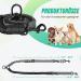 Buy NASJAC Double Dog Linen Coupler | Adjustable Reflective & Shock-Damping Shared Leash for 2 Dogs - Black & Gray - Buy Online on SooperMarket.com