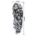 Pinone Full Arm Temporary Tattoo Set - 12 Sheets - L19xW7 - Men & Women - Buy Online on SooperMarket.com
