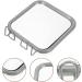 Zerodeko Shower Mirror - Fogless Travel Shaving Mirror with Suction Hook Holder - Buy Online on SooperMarket.com