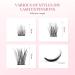 Cuckoo Cluster Lashes - 100 Pc 3D Fluffy DIY Eyelash Extensions - C Curl Mixed Length Individual Cluster Lashes for Volume - Cluster Lash-01 - Buy Online on SooperMarket.com