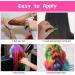 AOOWU 24 Colors Hair Chalk - Temporary, Safe & Washable Hair Dye for Kids | Hair Chalk Pens for Halloween, Christmas & Cosplay Parties - Buy Online on SooperMarket.com
