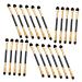 FOYTOKI 20pcs Double Ended Eyeshadow Brush Eye Makeup Tool Makeup Eye Brush Eye Shadow Brush for Makeup Eye Makeup Brush Makeup Brush for Women Precision Eyeshadow Brush Eye Makeup Kit