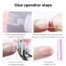 Professional Grade 20pcs Nail Glue for Acrylic Nails - Long Lasting Adhesive for Press on Nails - Super Bond for Professional Nail Tips - Buy Online on SooperMarket.com